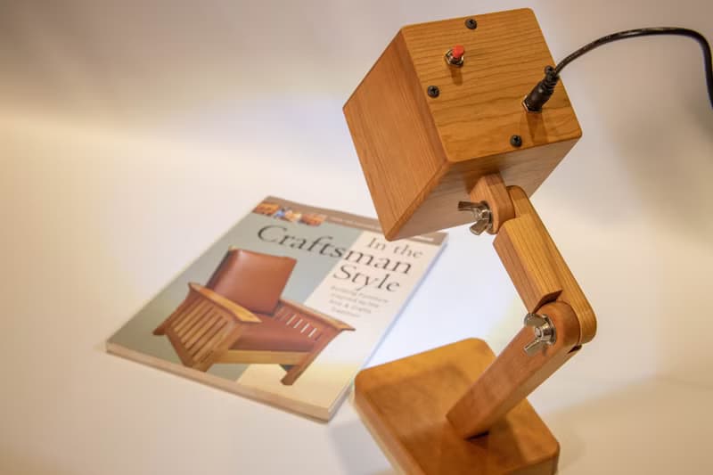 【新品】【非木不可】實木閱讀燈