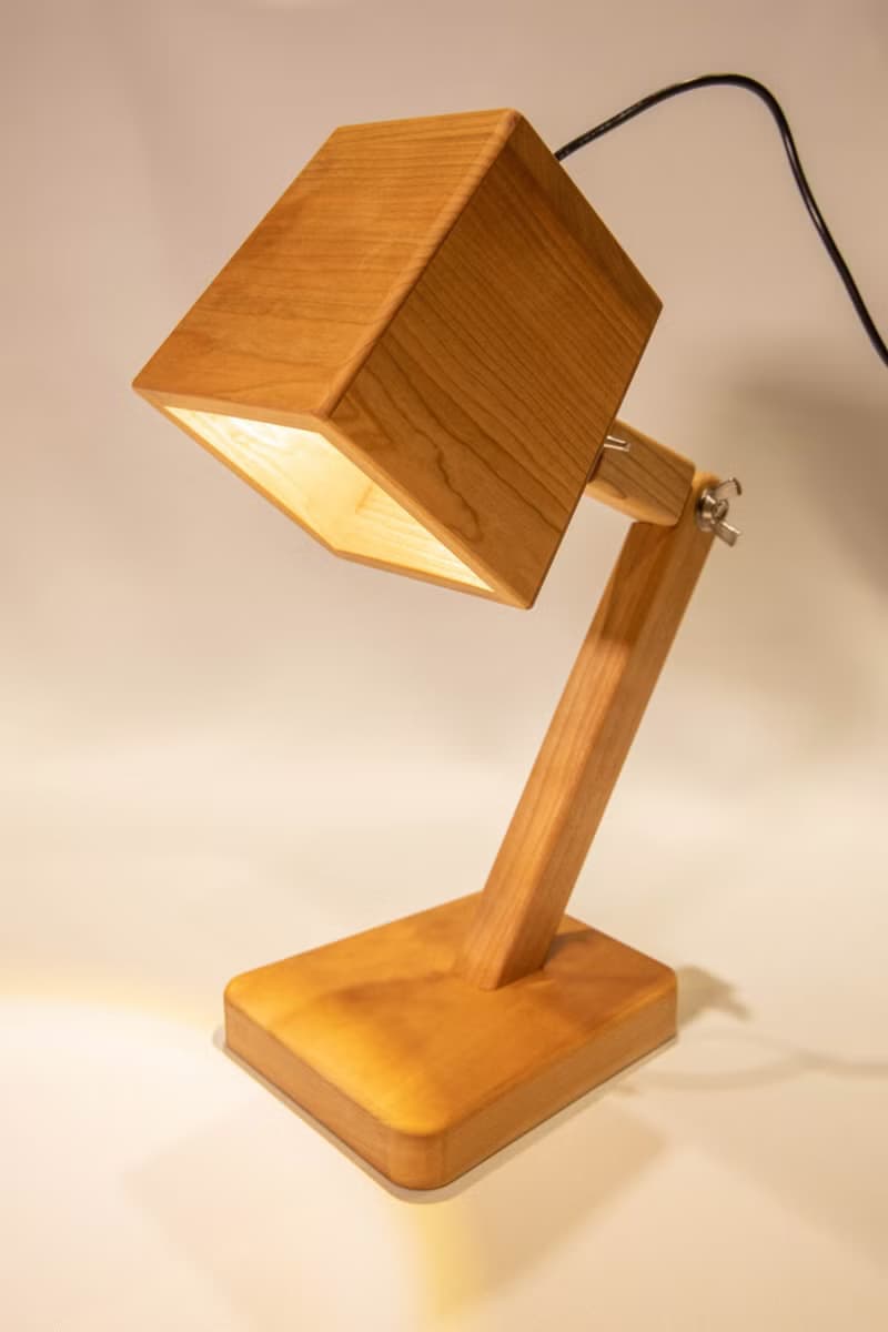 【新品】【非木不可】實木閱讀燈
