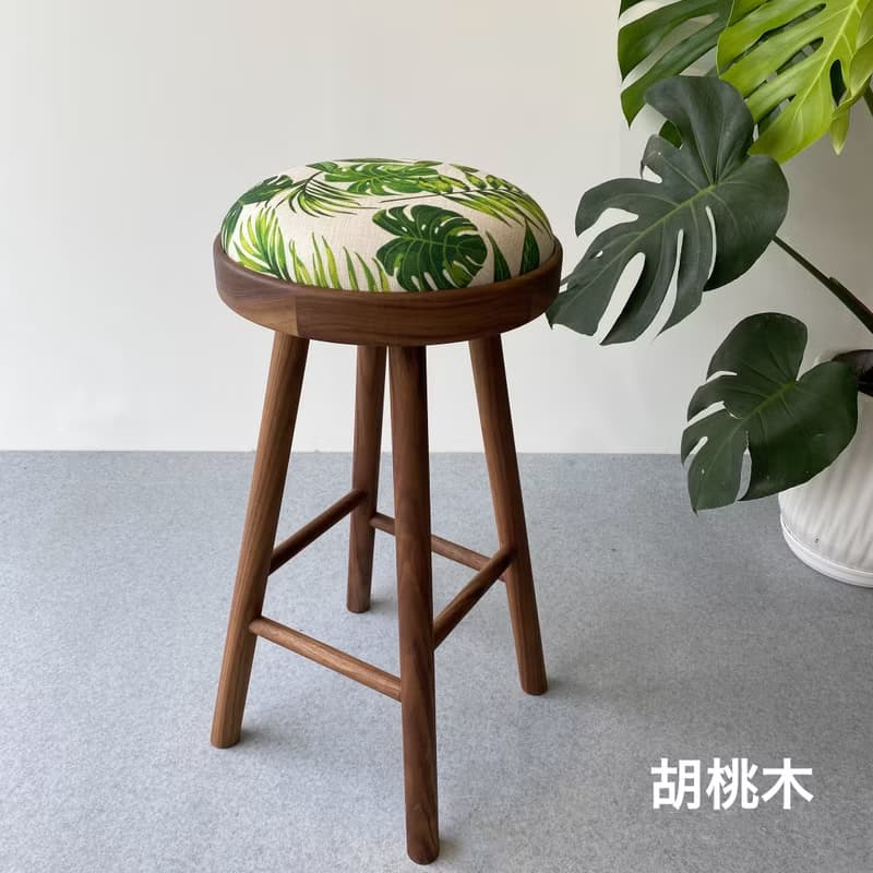 TOMO - 碰皮高腳椅 / 原木 高腳椅 吧檯椅 邊桌 入厝 送禮 /