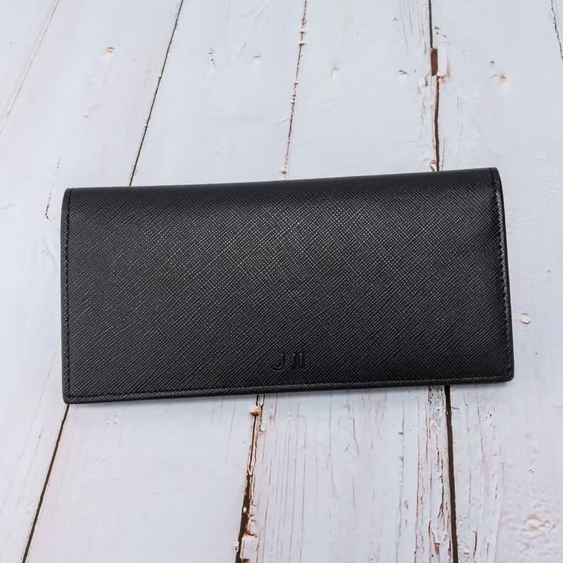 長夾-十字紋牛皮長夾-20205