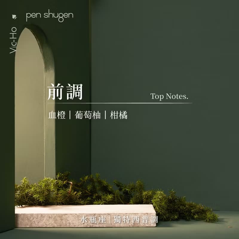 東區暖男 水瓶座獨特西普調 10mL 星座幸運淡香水