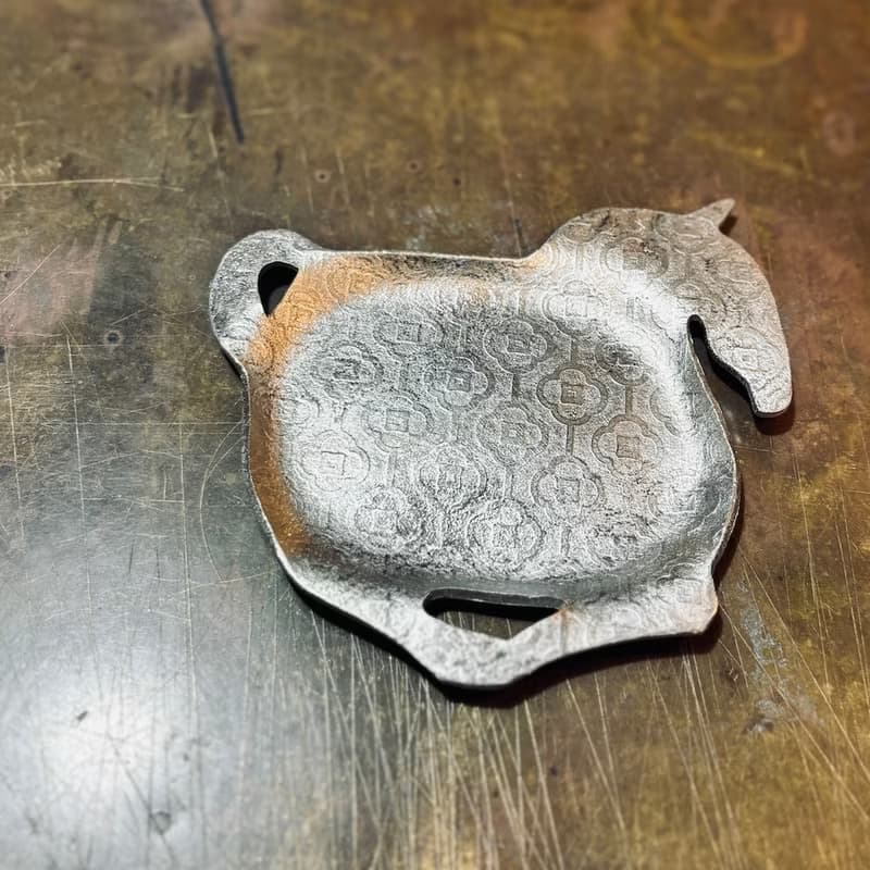 馬到成功/馬型純錫小碟,如月光下奔騰的白馬皎潔無瑕,12生肖系列