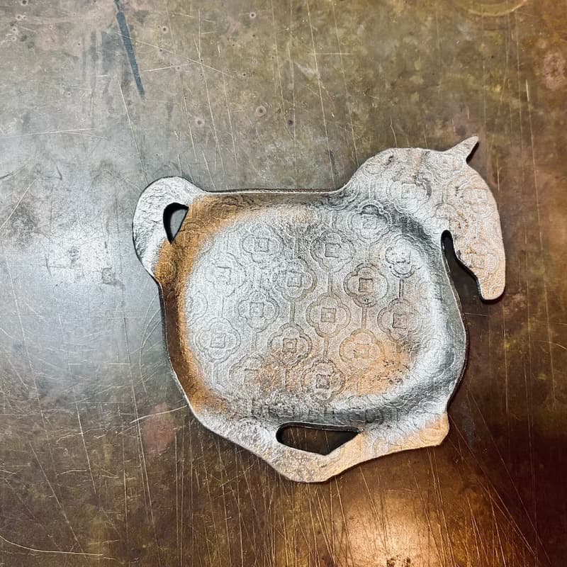 馬到成功/馬型純錫小碟,如月光下奔騰的白馬皎潔無瑕,12生肖系列