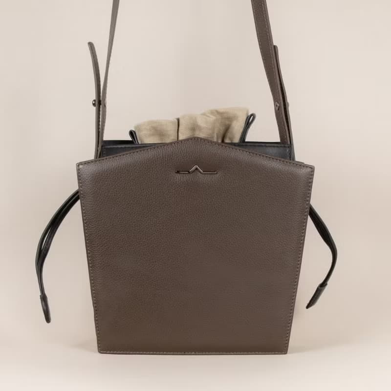 TAT・朱古力屋子斜揹包+皮索繩袋組合【88折福袋】