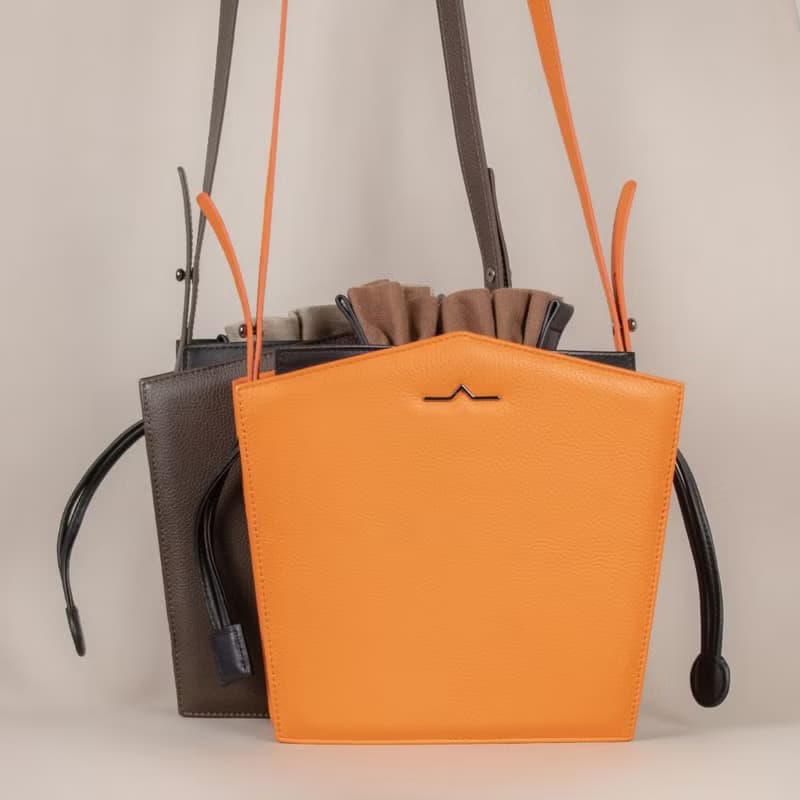 TAT・朱古力屋子斜揹包+皮索繩袋組合【88折福袋】