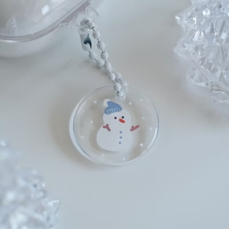 藍色聖誕 Samsung Galaxy Buds 2/Pro/Live 耳機保護套 交換禮物