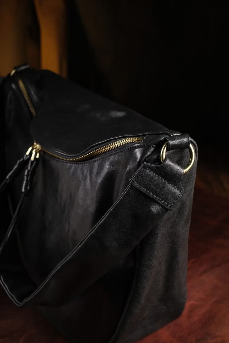 GIOVAND 朋克復古 單肩斜挎包 植糅牛皮 側背包 中性風格