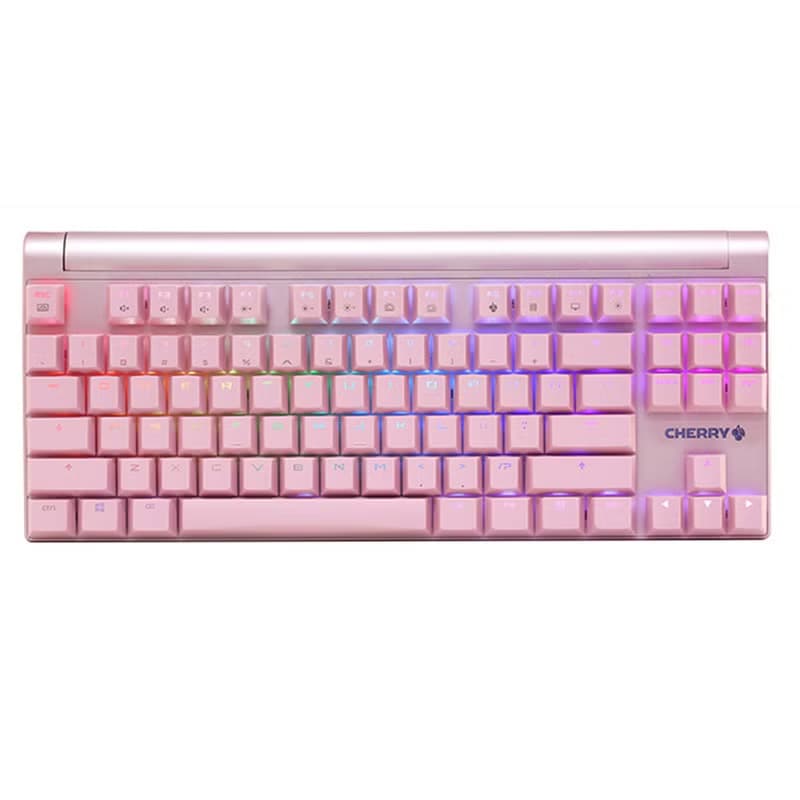 【免運特惠】CHERRY櫻桃MX8.0彩光RGB合金游戲機械鍵盤