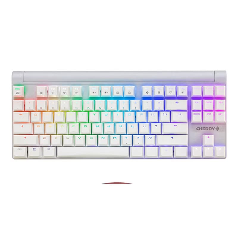 【免運特惠】CHERRY櫻桃MX8.0彩光RGB合金游戲機械鍵盤