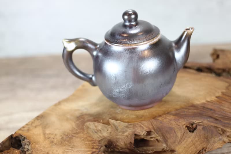【送禮好物】240ml 天然落灰 柴燒茶壺 名家葉敏祥手作
