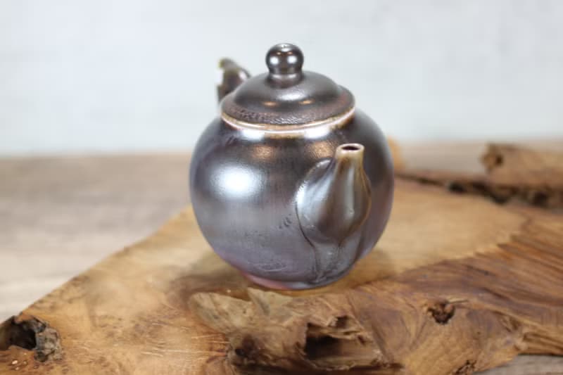 【送禮好物】240ml 天然落灰 柴燒茶壺 名家葉敏祥手作