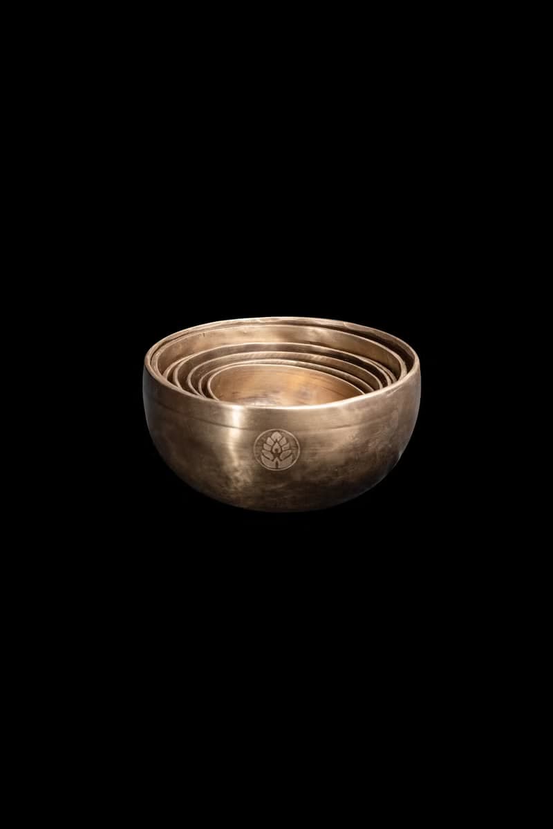 Mantra 曼特羅天使七脈輪小缽組【黃銅色 / 黑銅色】