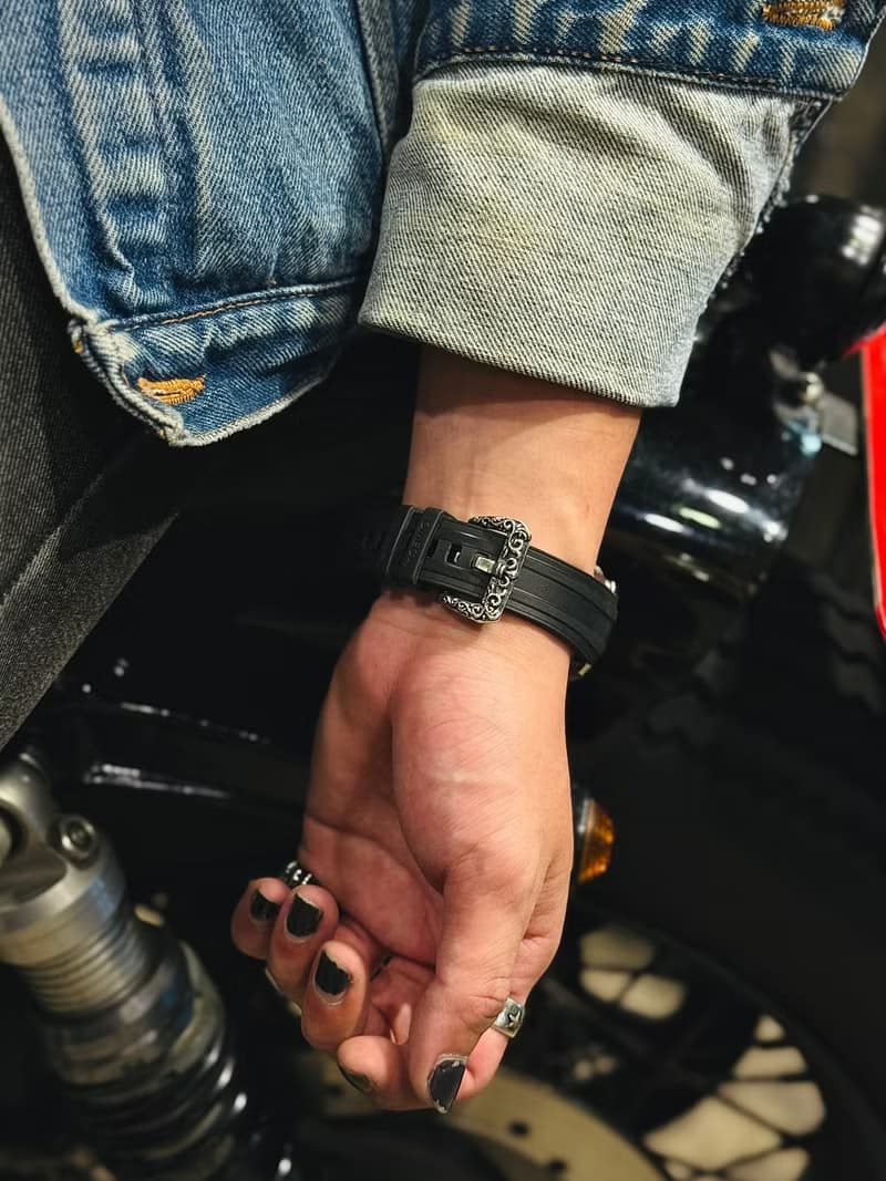 【錶扣系列】巴洛克雕花/錶扣/純銀