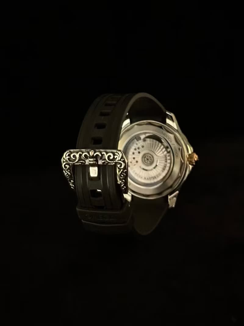 【錶扣系列】巴洛克雕花/錶扣/純銀