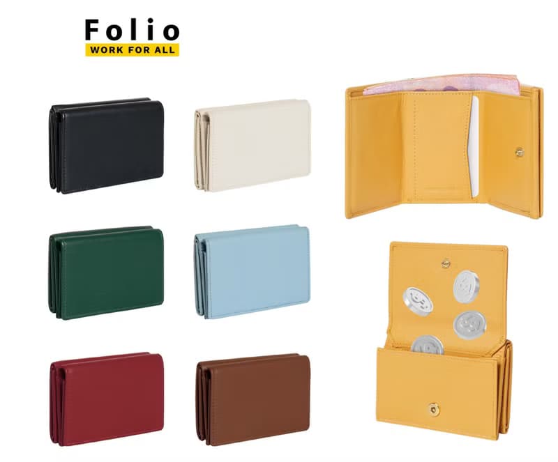 Folio : Frida mini triple wallet
