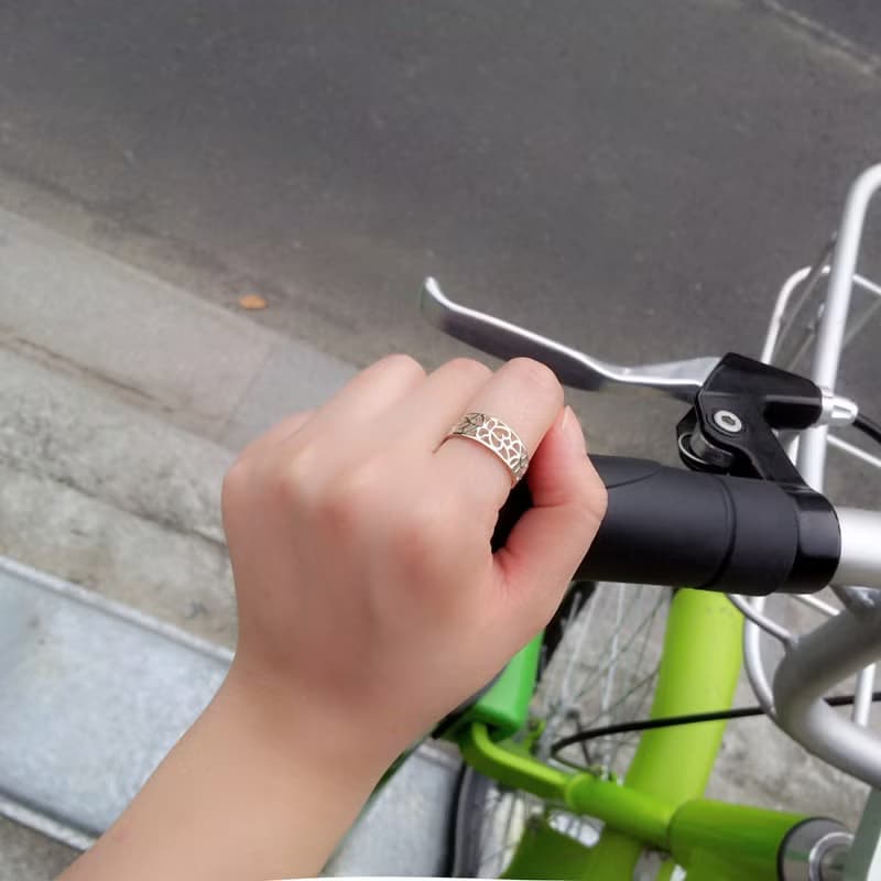 藤蔓 - 純銀鏤空戒指 食指戒