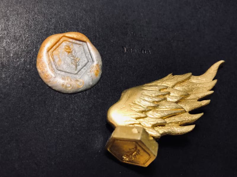 自由之翼 | 手工封蠟章 | 封蠟禮盒 Wax Seal