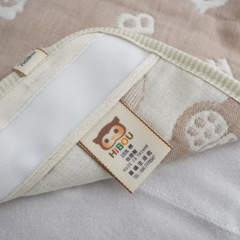 (新生兒好睡過夜)日本6重紗暖呼呼肚圍(0-2歲) 62x22.5 cm _適用4