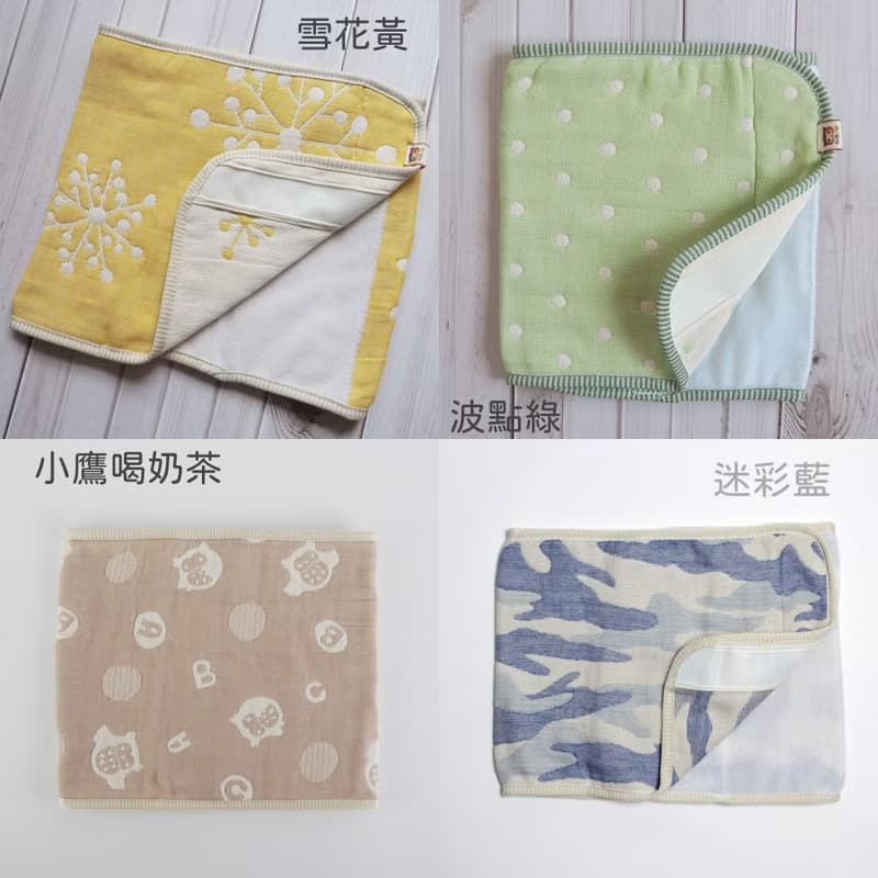 (新生兒好睡過夜)日本6重紗暖呼呼肚圍(0-2歲) 62x22.5 cm _適用4