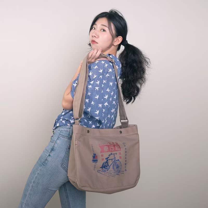 單車包 Cycling Pack - 自行車 (卡其)　畢業禮物推薦