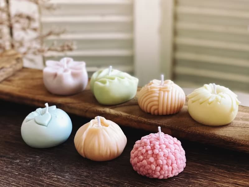 日式和菓子香氛蠟燭禮盒|年節伴手禮