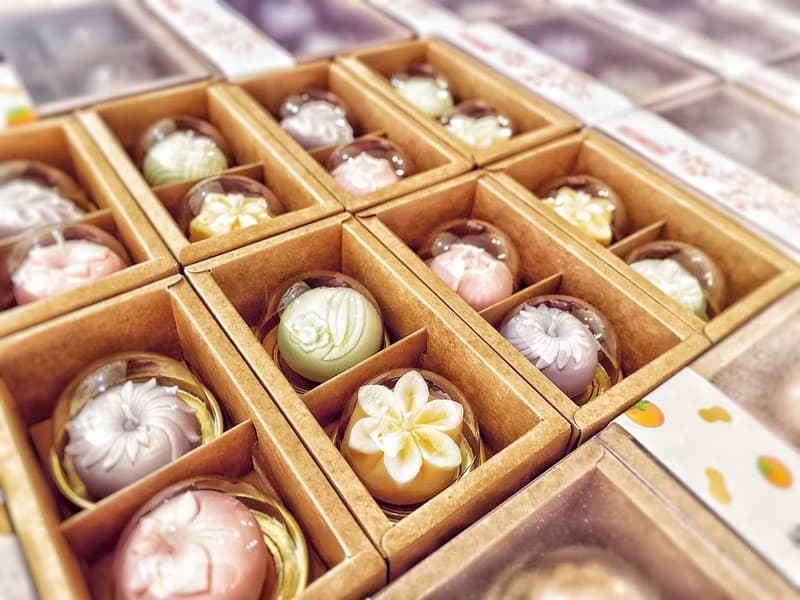 日式和菓子香氛蠟燭禮盒|年節伴手禮