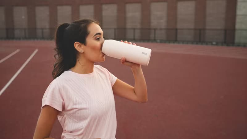 MiiR 雙層真空 保溫/保冰 提把寬口保溫瓶 32oz / 946ml 千山粉