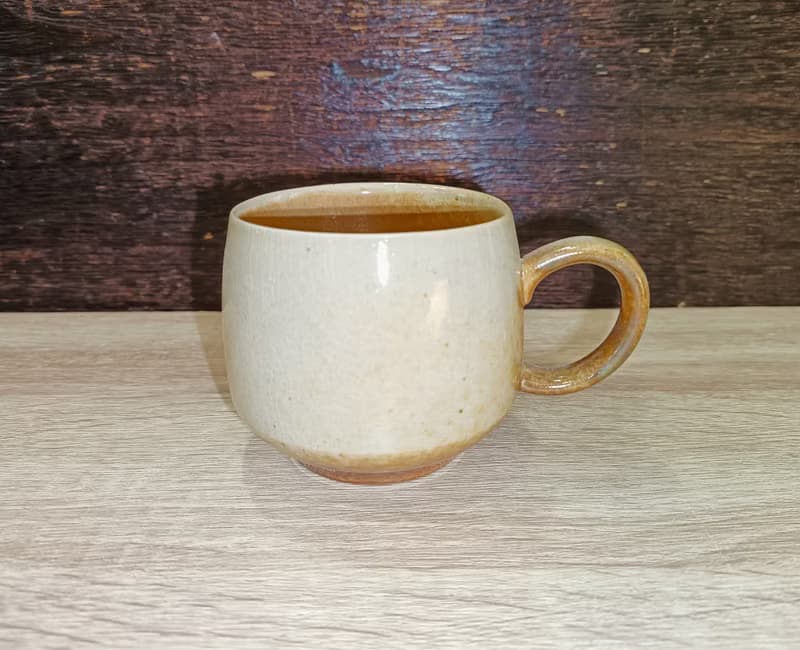 柴燒無釉馬克杯咖啡杯-鶯歌李玟叡
