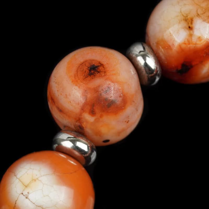 瑪瑙古珠手串(內圍16公分)