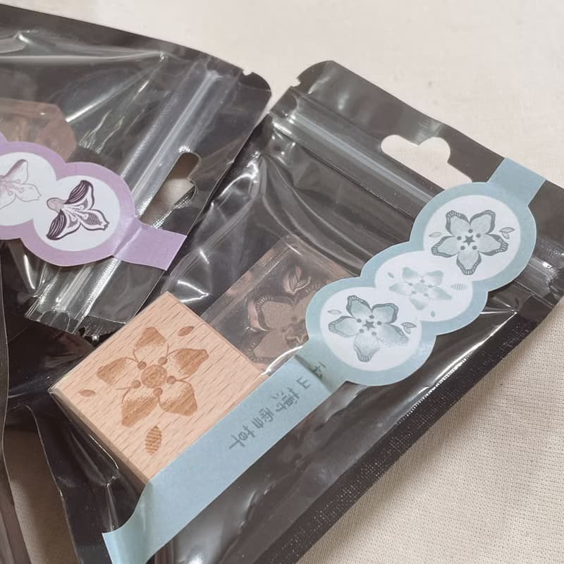 特有種印章小卡貼紙禮盒 / 木頭印章 壓克力印章 小卡 貼紙