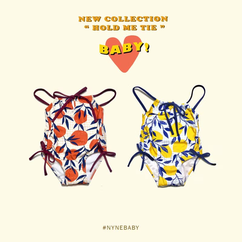 Hold Me Tie : One piece : Lemon