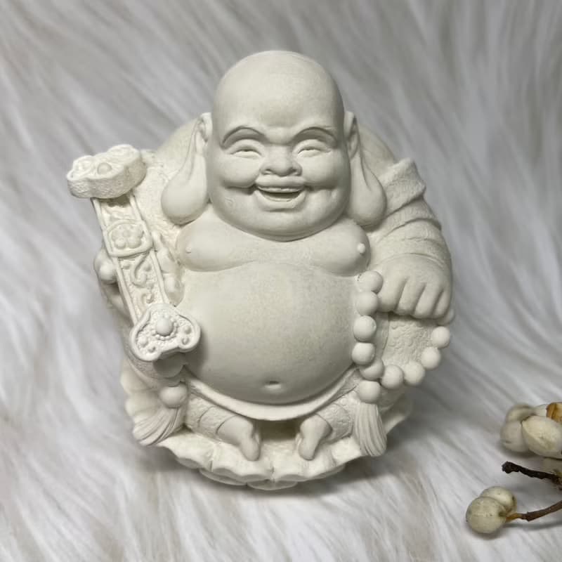 【五倍券優惠】淨念吉祥佛之圓滿歡喜佛  擴香石公仔 居家香氛