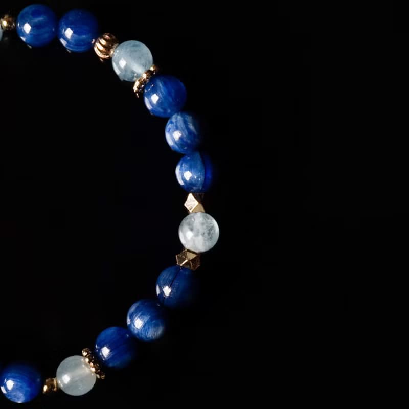 輕設計系列 // 藍晶石海洋藍寶 手鍊 // 溝通 表達 觀察力