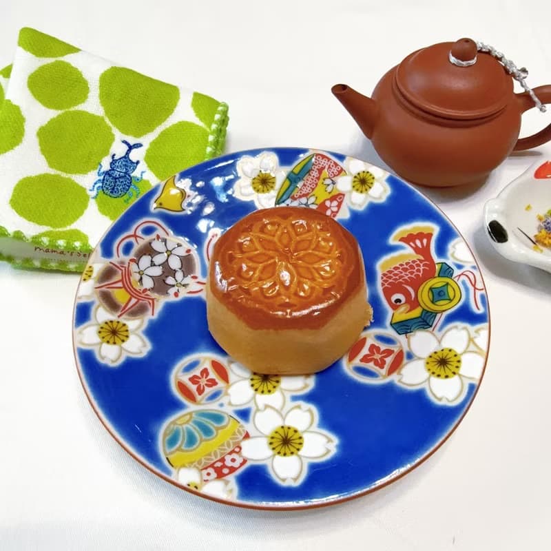 【九谷燒】青郊窯緣起小盤-櫻花緣起物