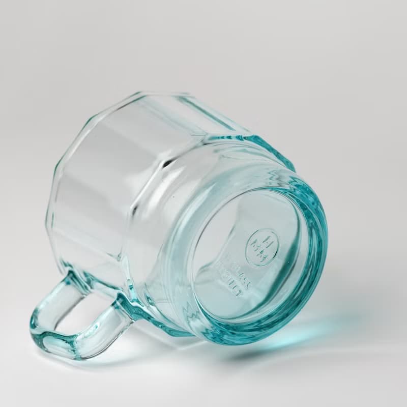 【2025新色】HMM W Glass 春池 青色玻璃杯 300ml 綠色友善