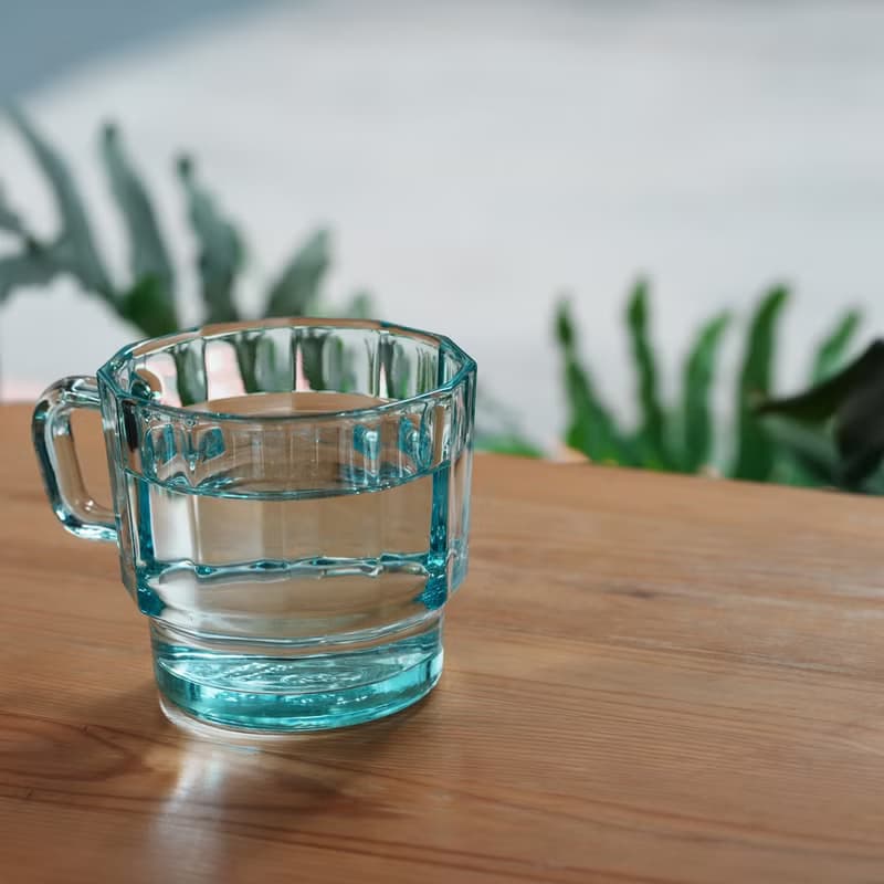 【2025新色】HMM W Glass 春池 青色玻璃杯 300ml 綠色友善