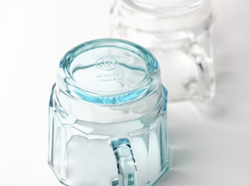 【2025新色】HMM W Glass 春池 青色玻璃杯 300ml 綠色友善