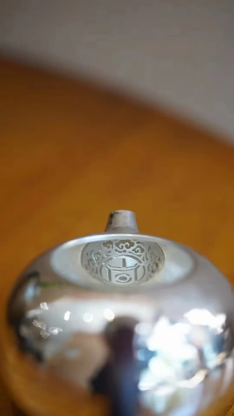 尚幀品 西施純銀壺 手工一張打口打出 200cc