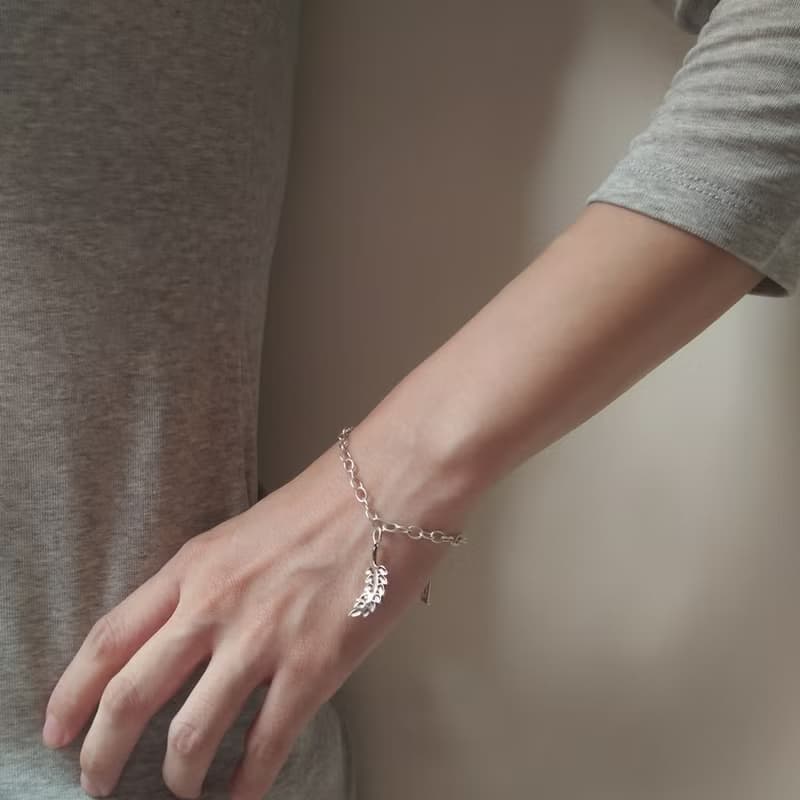 wheat a bracelet_麥穗a手鍊 | 925銀 限量 伴娘禮 謝禮