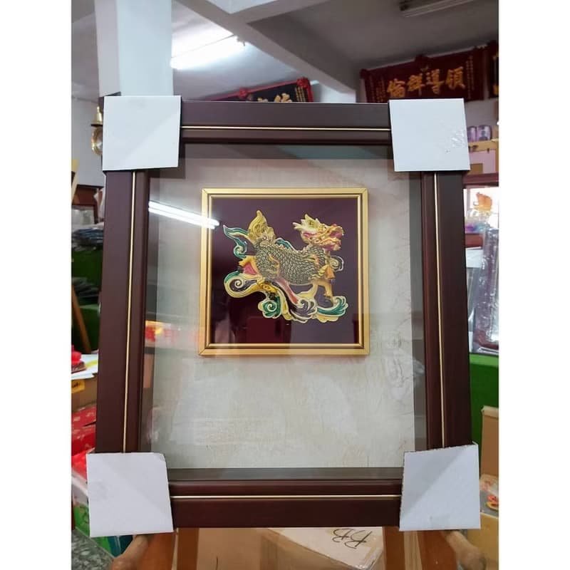 匾額 麒麟獻瑞 開幕送禮 升遷送禮 退休賀禮 喬遷送禮 退伍