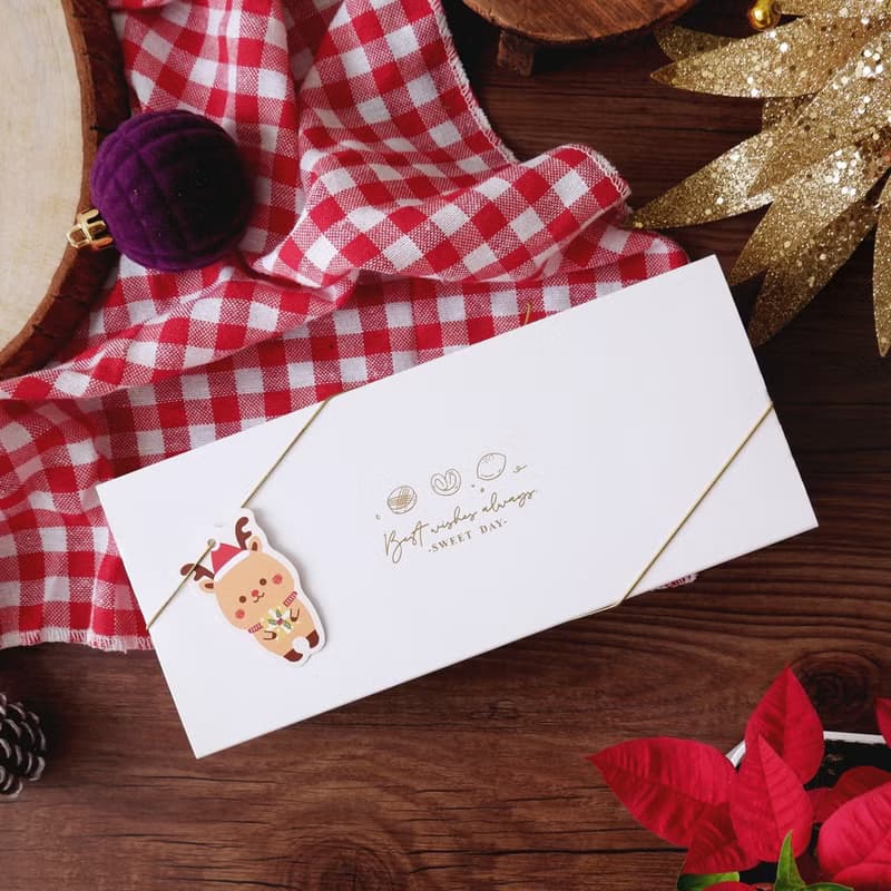 【聖誕禮盒】小不點 - 餅乾抽屜盒 - 附聖誕吊牌