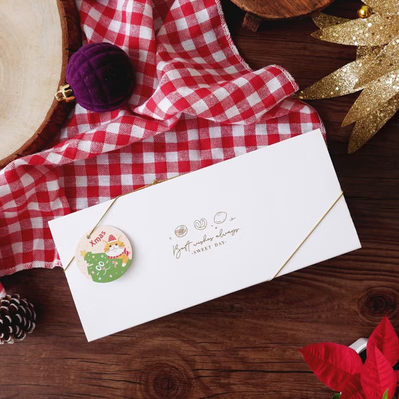 【聖誕禮盒】小不點 - 餅乾抽屜盒 - 附聖誕吊牌