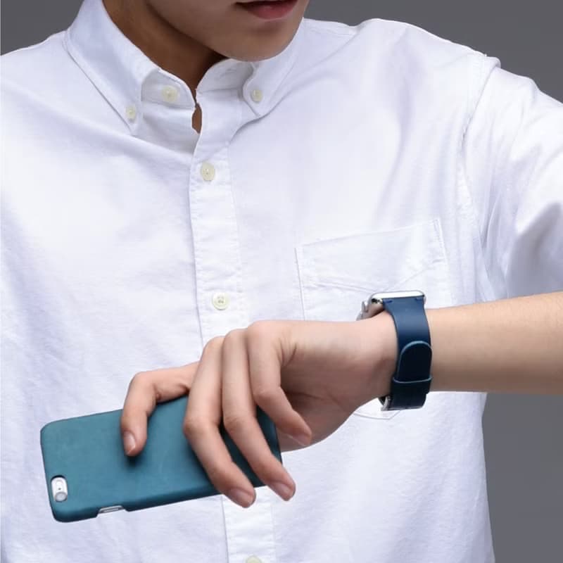 SLG Design Apple Watch 42mm/44mm  D7 IBL 頂級真皮錶帶