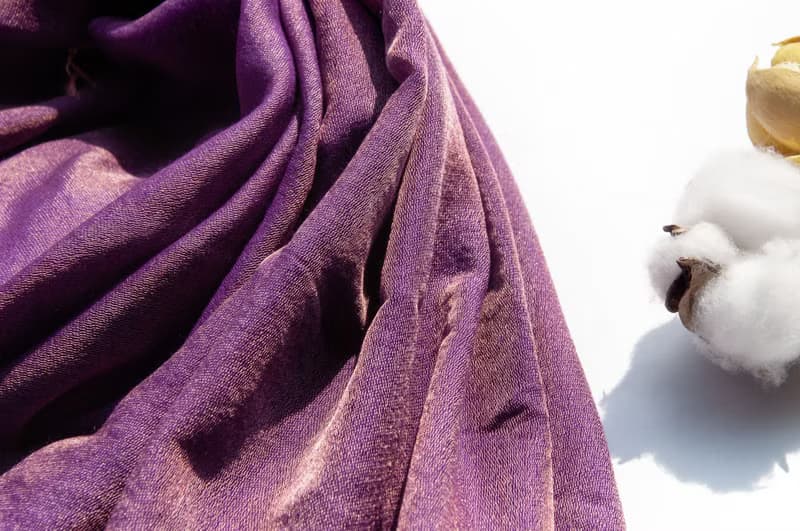 喀什米爾Cashmere 編織羊絨圍巾 羊毛真絲披巾 戒指絨披肩-雙色