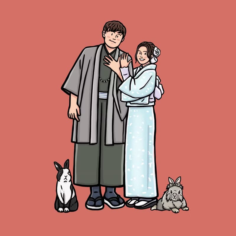 人像畫 生活感似顏繪  畫像  下單前請先聯繫設計師