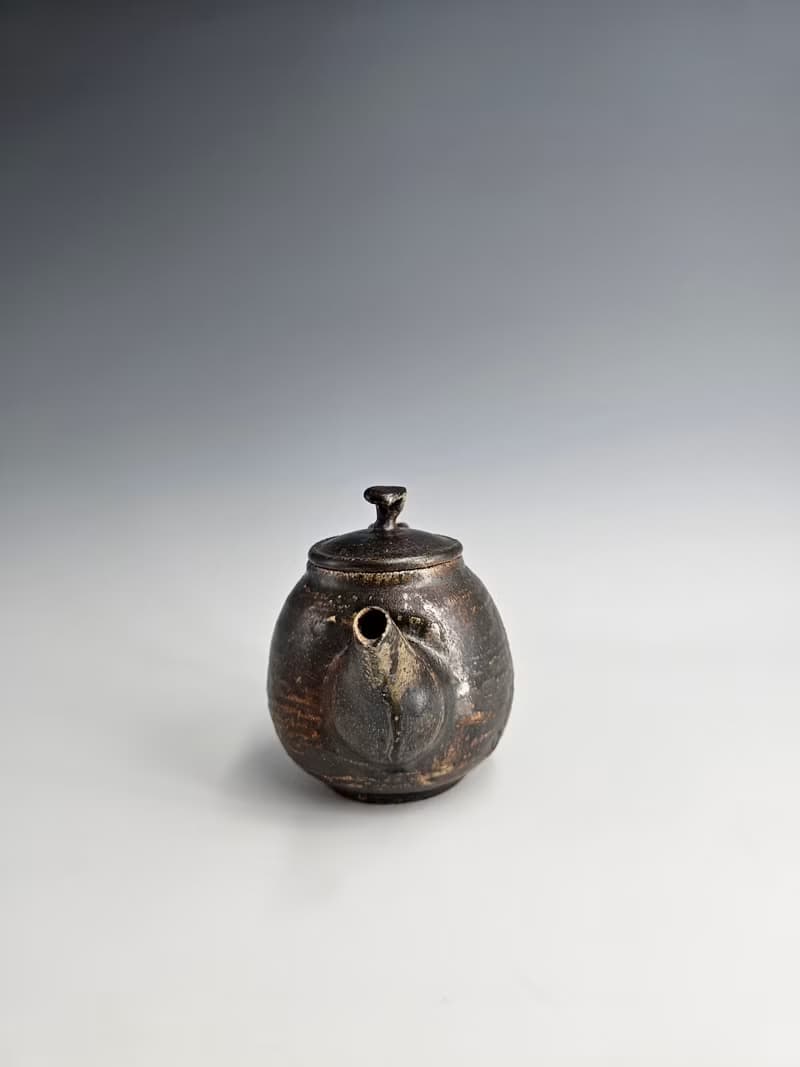 美國黑土柴燒壺