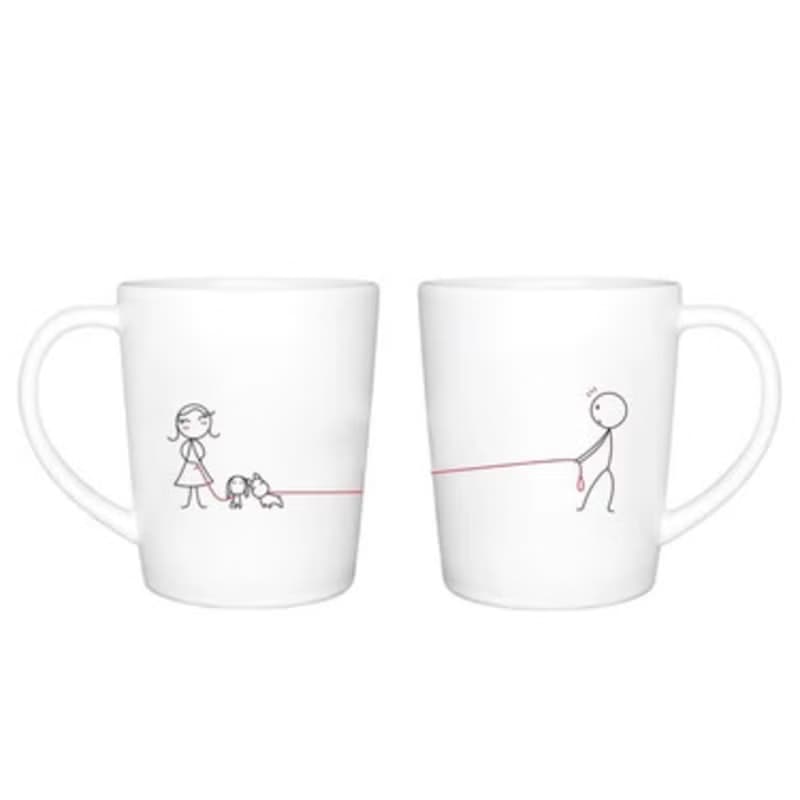 陪你到老 咖啡杯/馬克杯對杯組 | HUMAN TOUCH