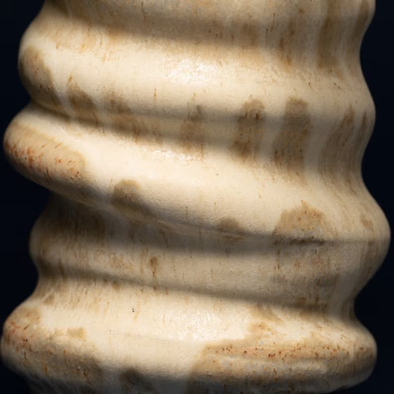 陶瓷花器 手拉坯扭扭花瓶