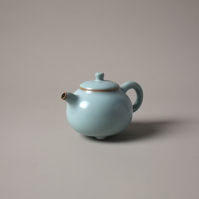 陸寶LOHAS 汝窯 三足壺 茶具組 1壺1海6杯