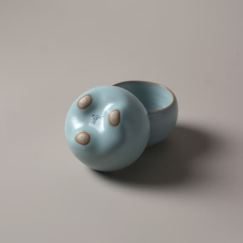 陸寶LOHAS 汝窯 三足壺 茶具組 1壺1海6杯